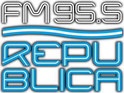Logo Fm 95.5 Republica
