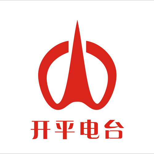 Logo 开平电台 飞扬956