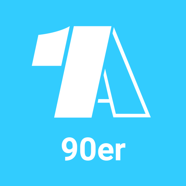 Logo - 1 A - 90er von 1A Radio