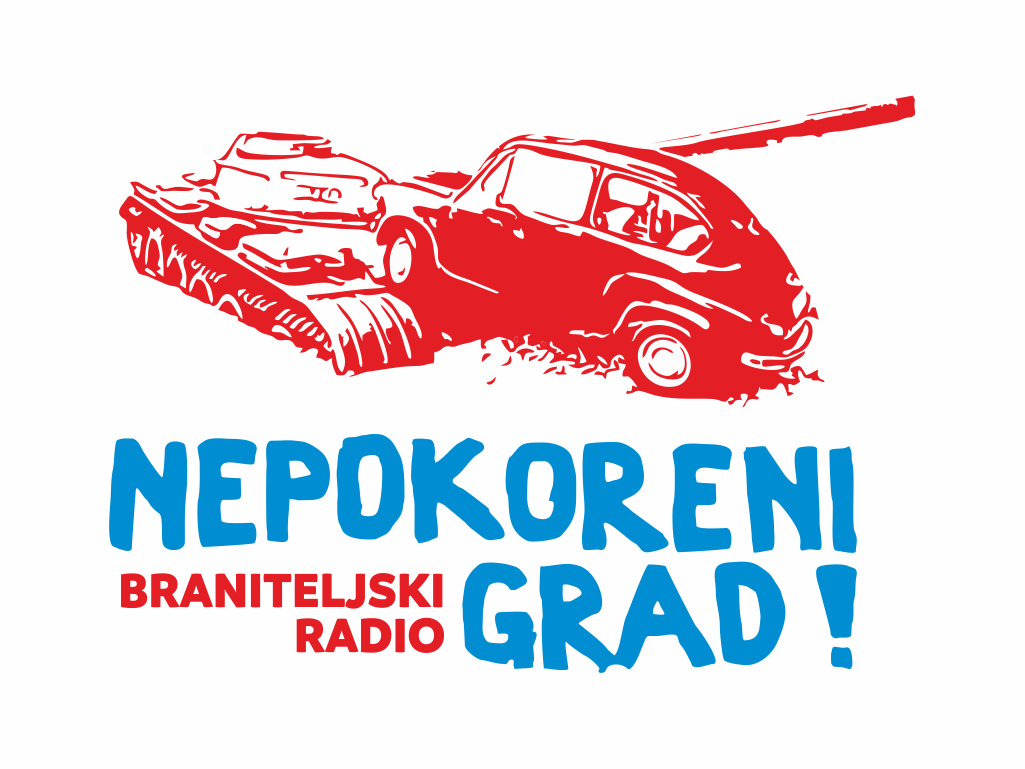 Logo Braniteljski radio "Nepokoreni grad"  - Osijek
