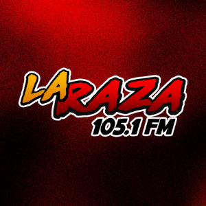Logo LA RAZA 105.1 (Hermosillo) - 105.1 FM - XHMMO-FM - Grupo RADIOSA - Hermosillo, Sonora