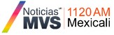 Logo Noticias MVS (Mexicali) - 1120 AM - XEMX-AM - MVS Radio - Mexicali, Baja California
