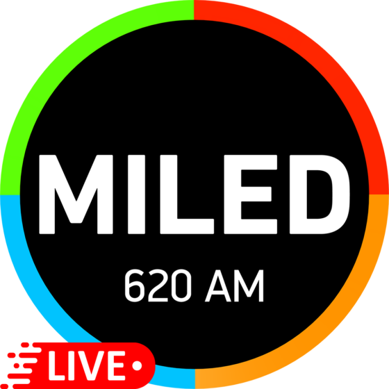 Logo MILED 620 (San Luis Potosí) - 620 AM - XEPBSD-AM - Grupo Miled - San Luis Potosí, San Luis Potosí