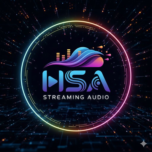 Logo Henk's Streaming Audio.