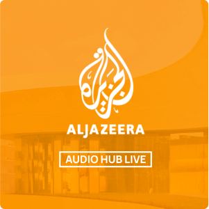 Logo Al Jazzera News Audio Hub Live English 20260312