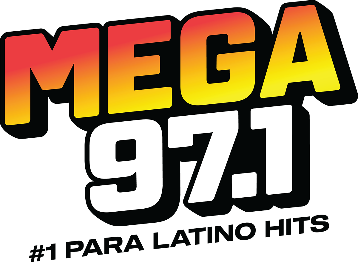 Logo Mega 97.1 (#1 Para Latino Hits )