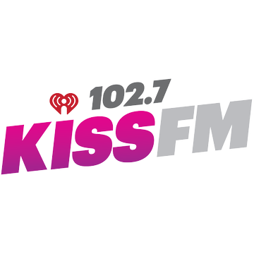 Logo 102.7 KISS FM WEGR Memphis