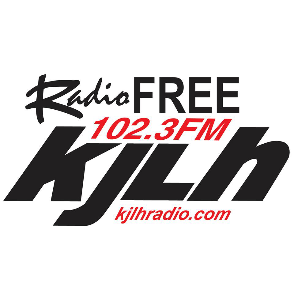Logo KJLH "Radio Free 102.3" Compton, CA