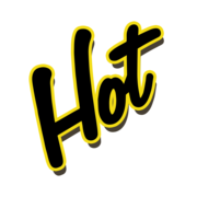 Logo Hot 97.5 KVEG