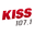 Logo Kiss 107.1