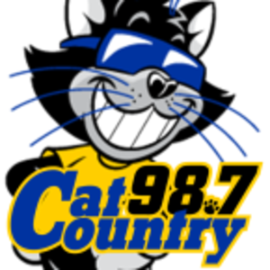 Logo Cat Country 98.7 (WYCT)
