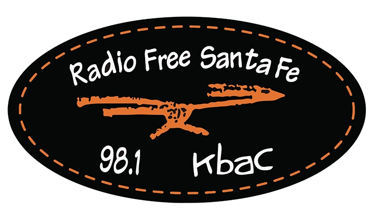 Logo KBAC 98.1 Radio Free Santa Fe