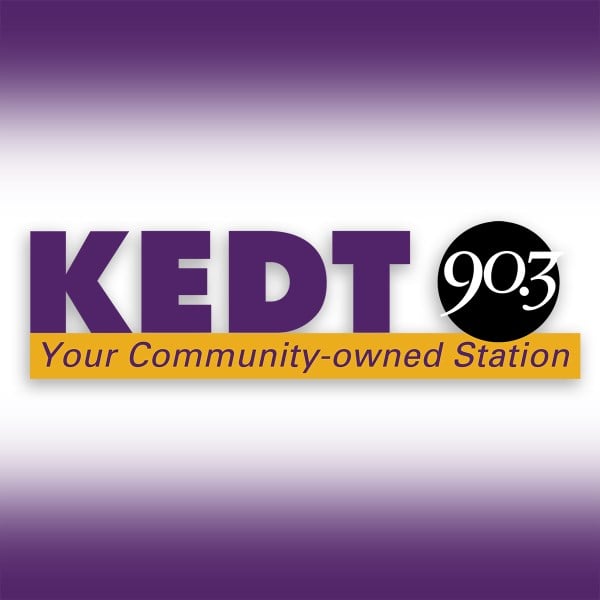 Logo KEDT-FM 90.3 "KEDT Public Radio" Corpus Christi, TX