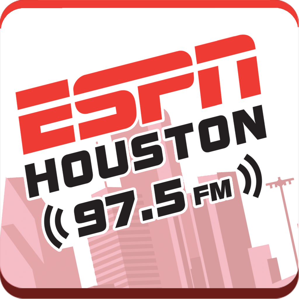 Logo KFNC 97.5  "ESPN Houston" Mont Belevieu, TX