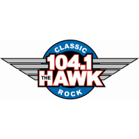 Logo KHHK 104.1 "The Hawk" Modesto, CA