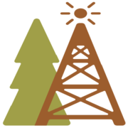 Logo KRJF-LP 92.3fm community radio from Santa Rosa CA