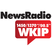 Logo WKIP 1450 & 98.5 FM Newstalk