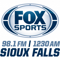 Logo KWSN "Sports Radio" 1230 & 98.1 Sioux Falls, SD