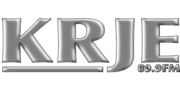 Logo KRJE 89.9 FM Northeast Iowa Christian Radio