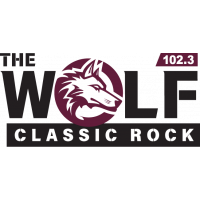 Logo WMOS "102.3 The Wolf" Stonington, CT