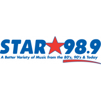 Logo WBZE "Star 98.9" Tallahassee, FL