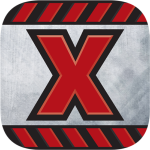 Logo WXRX "The X 104.9"  Belvidere, IL