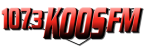Logo 107.3 KOOS FM