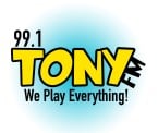 Logo 99.1 Utica's Tony FM