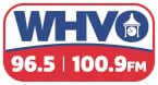 Logo WHVO 96.5/100.9