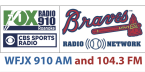 Logo FOX 910 AM and 104.3 FM