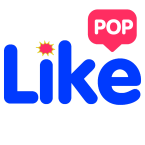 Logo Like Pop