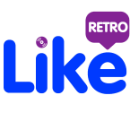 Logo Like Retro